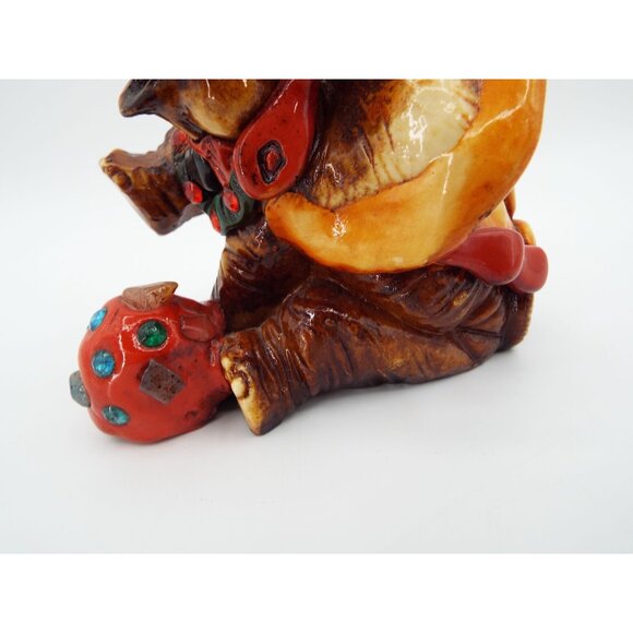 Mexican Folk Art Lucky Elephant Figurine Mayan Aztec Stones - Picture 8 of 12